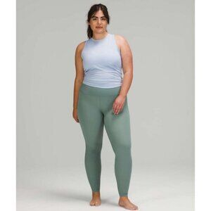 Lululemon Wunder Under High-Rise Luxtrene Tight 28" In Tidewater Teal Size 2